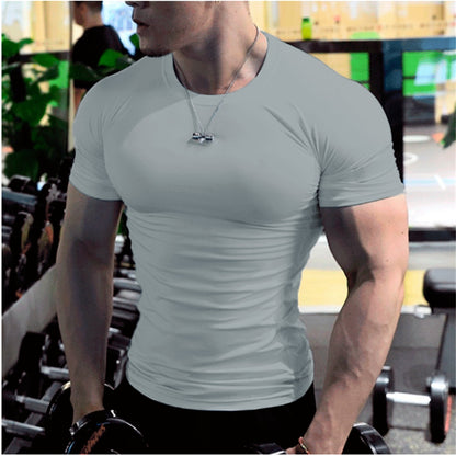 Fitness T-shirt met korte mouwen