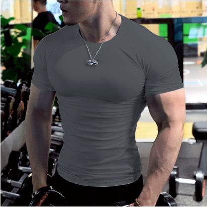 Fitness T-shirt met korte mouwen