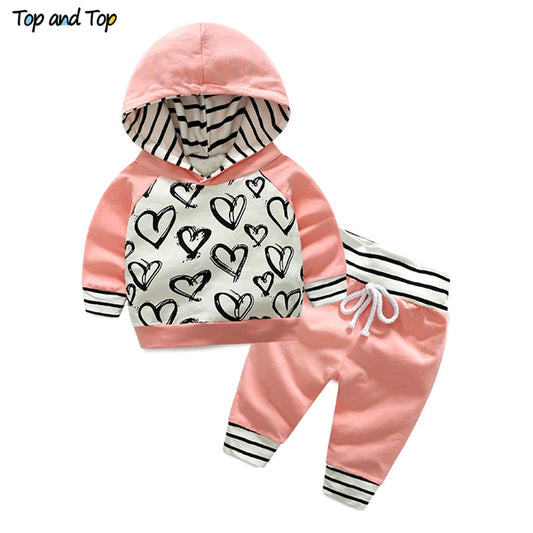 Baby Sweatshirt Met Capuchon en  Broek