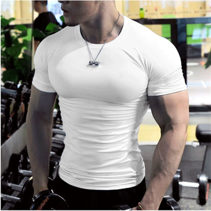 Fitness T-shirt met korte mouwen